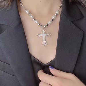 Full of diamond cross pendants for men and women